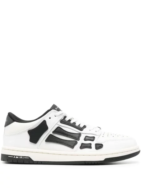 Sneakerși Amiri din piele alb