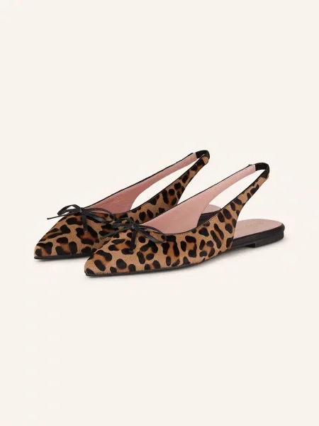 Pretty Ballerinas Sling Baleríny Murabi velbloudí/ černá/ béžová černé