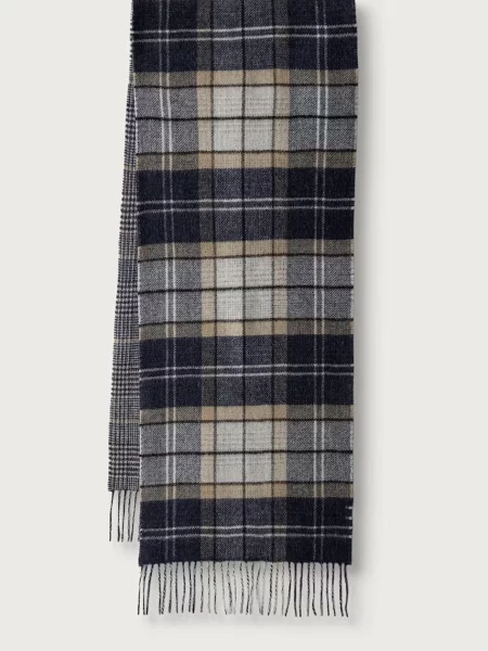 Barbour fular de damă din lână bej