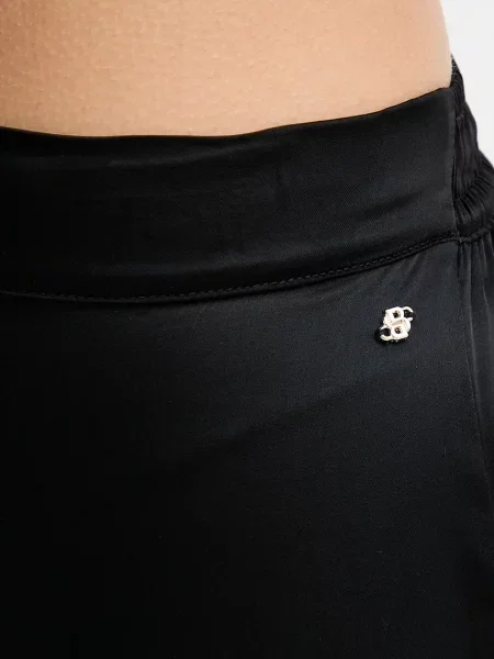 Длинная пижама Boss черная