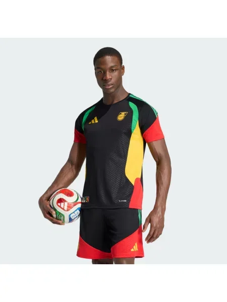 Koszulka treningowa Jamajka 26 x Bob Marley Tiro czarna