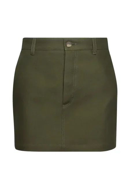 Mini fusta mini Wardrobe.nyc mini verde