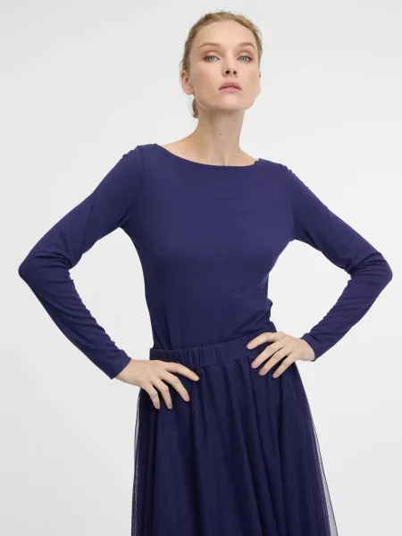 Tricou Orsay lung albastru