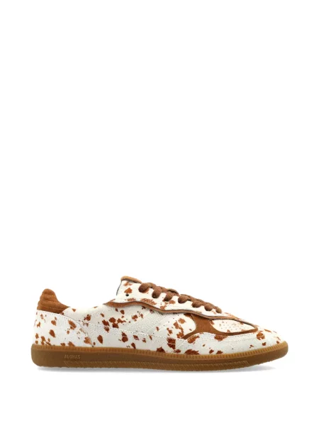 Sneakerși Alohas cu șireturi din dantelă alb