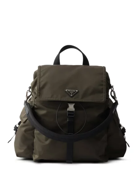 Rucsac Prada din piele verde