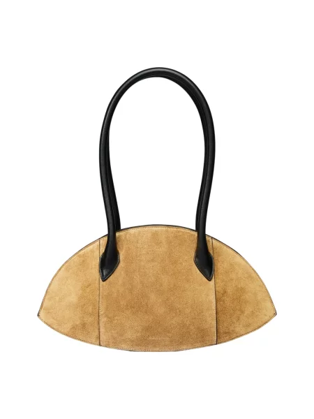 Torebka skórzana Nina Ricci skórzana brązowa