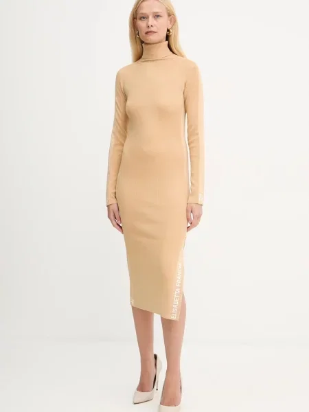 Elisabetta Franchi Rochie bej