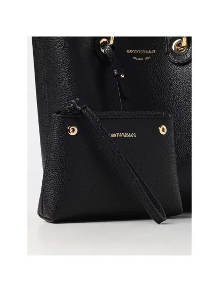 Torebka Emporio Armani skórzana czarna