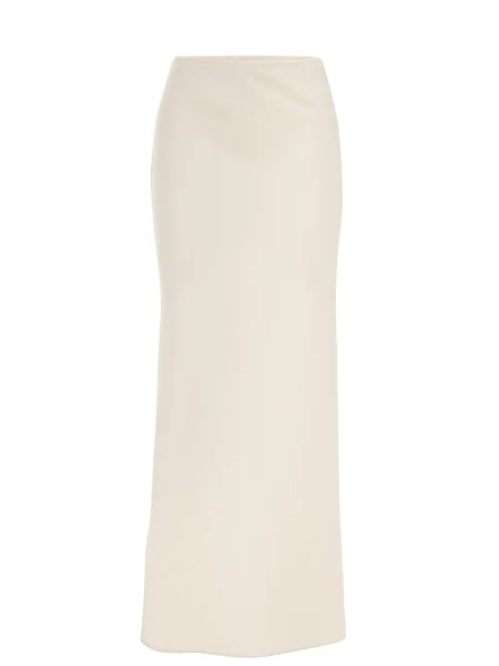 WE Fashion Fustă fildeş