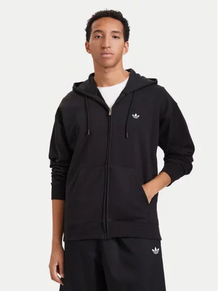 ADIDAS ORIGINALS Gornji dio trenirke Trefoil Essentials' crna