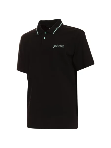 Μικρός polo Just Cavalli μαύρο