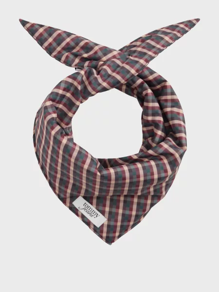 Картатий шарф Tommy Jeans