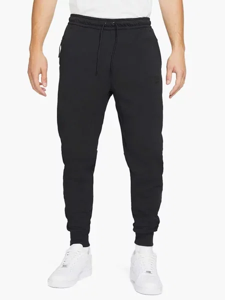 Спортивні штани NIKE NSW TE FLC бавовна/поліестер чорний