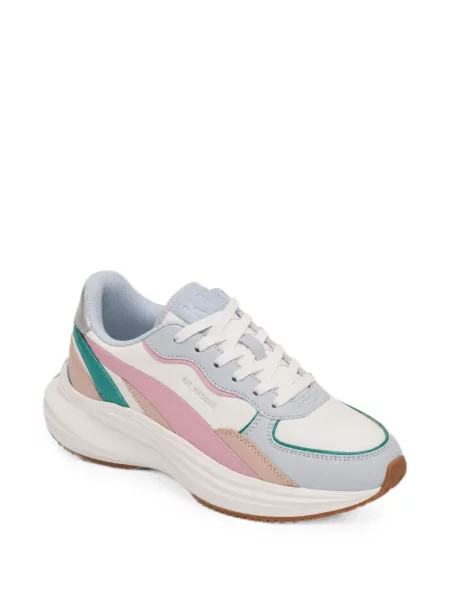 Sneakerși Kat Maconie cu autograf alb