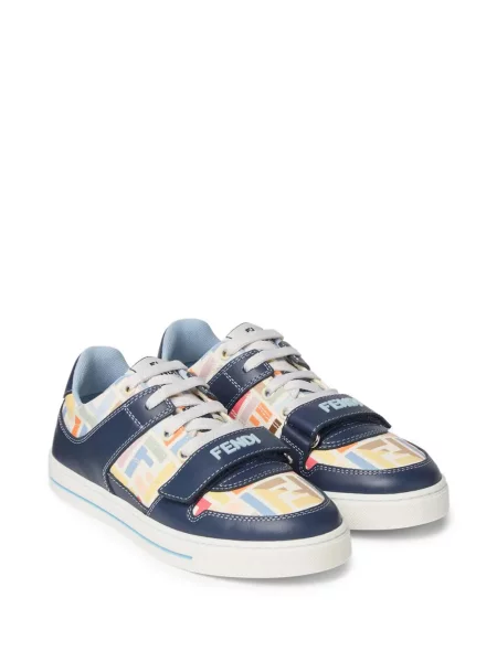 Sneakersy dziecięce Fendi niebieskie