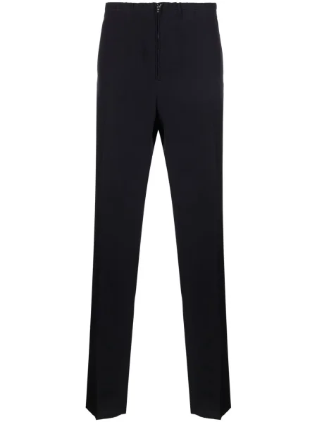 Pantaloni Givenchy de lână albastru