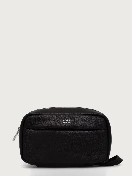 Pungă cosmetică Boss negru