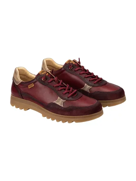 Sneakersy Pikolinos skórzane czerwone