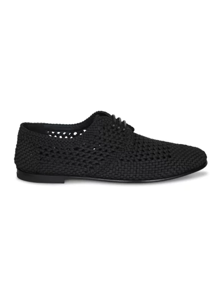 Derby Dolce And Gabbana pleciony czarny