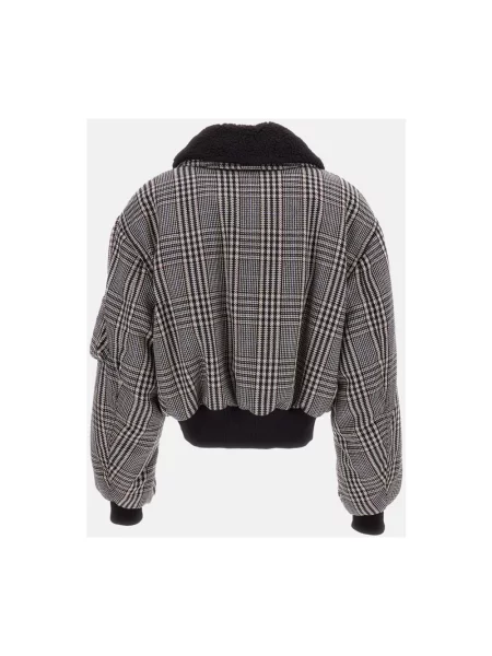 Kurtka bomber Stella Mccartney wełniany pikowany