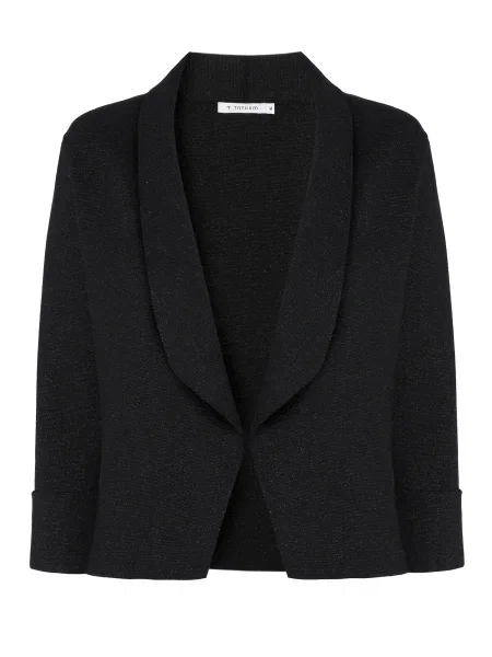 TATUUM Geacă tricotată PRADA' negru