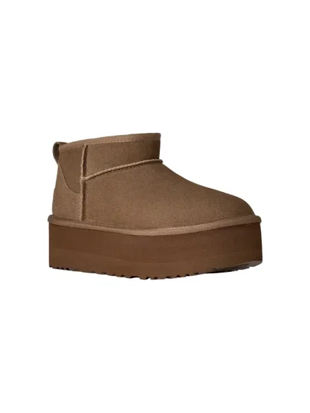 Sneakerși Ugg cu platformă clasici maro