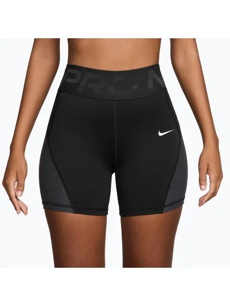 Pantaloni scurți pentru femei Nike Pro Sculpt High Waisted 5" Biker black/anthracite/white alb