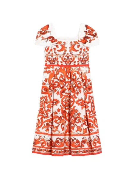 Sukienka dziecięca Dolce And Gabbana biała