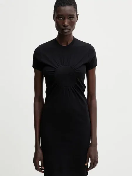 Coperni rochie de vară din C-logo negru