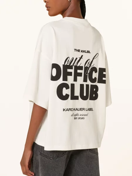 Karo Kauer Tričko Office Club bílá