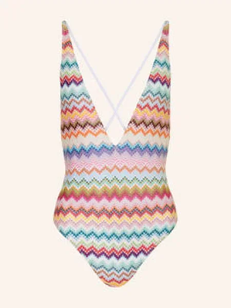 Missoni Plavky S Třpytivou Nití růžová / tyrkysová / tmavě modrá