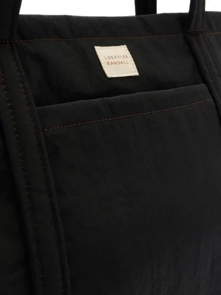 Geantă shopper Loeffler Randall cu autograf negru