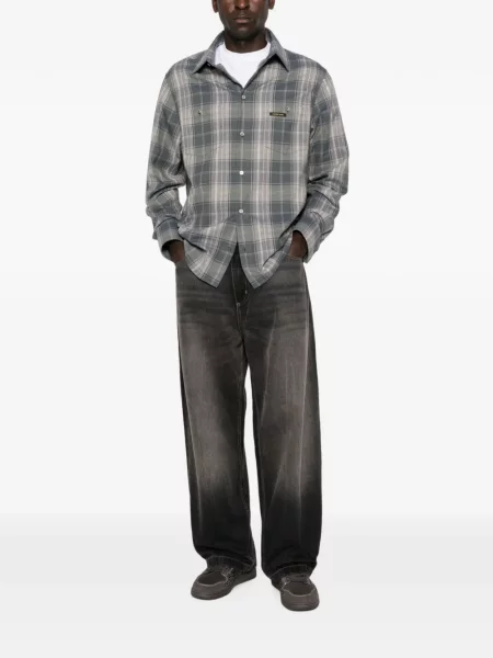 Blugi drepți Carhartt Wip negru