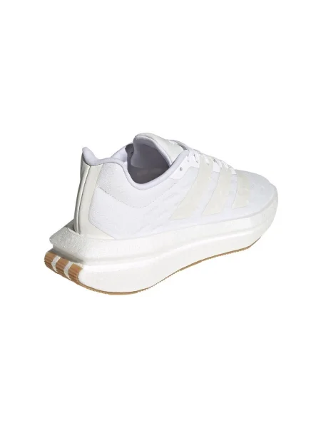 Bežecké bežecké topánky Adidas so sieťovinou biela