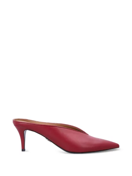 Papuci tip mules Stella Mccartney roșu