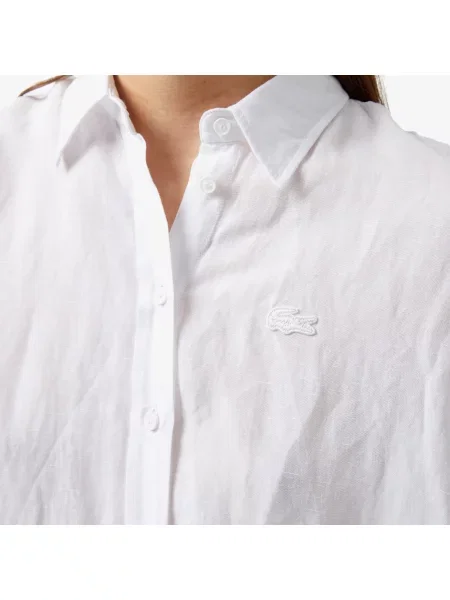 Рубашка Lacoste белая