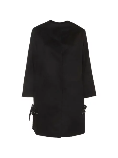 Palton Max Mara cu mărgele negru