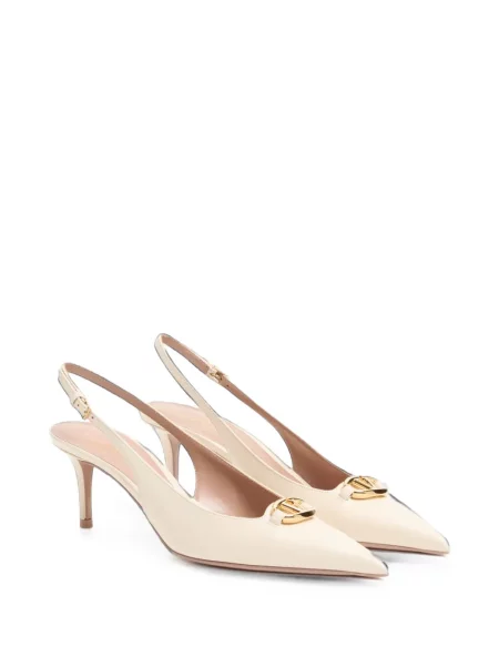 Pantofi cu toc Valentino Garavani din piele slingback