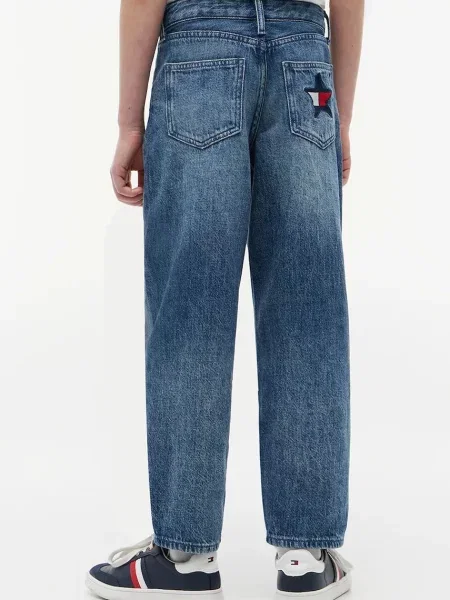 Tommy Hilfiger дънки за деца BARREL синьо