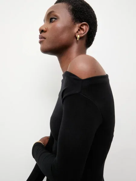 Answear.LAB longsleeve czarny