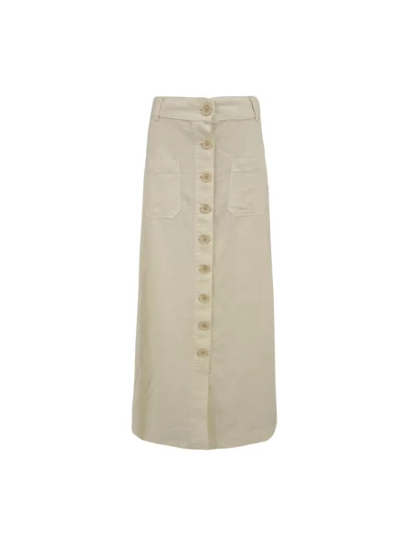 Spódnica midi Aspesi do kolan beżowa