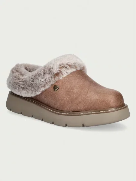Skechers papuci de casă pentru femei KEEPSAKES LITE COZY BLEND maro