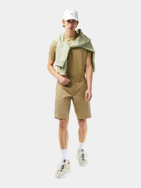 Lacoste Шорти бежевий