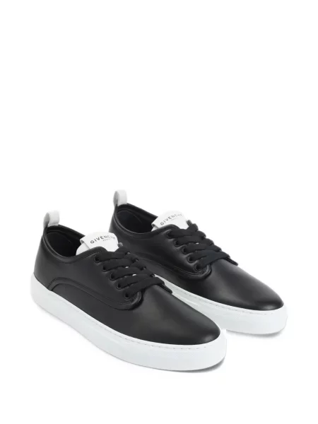 Sneakerși Givenchy cu șireturi din piele negru