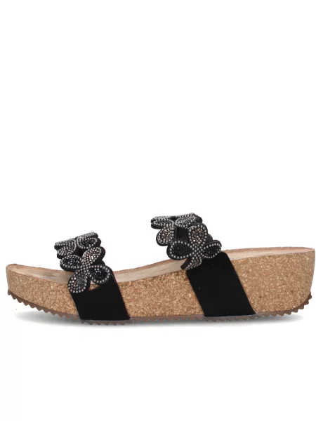 Šľapky Cinzia-soft čierna