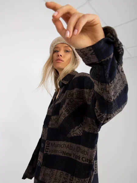 Koszula Patiskha niebieska