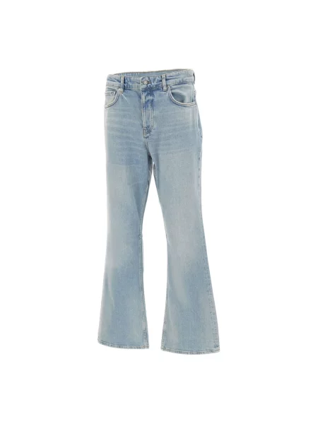 Jeansy Represent dzwony retro niebieskie