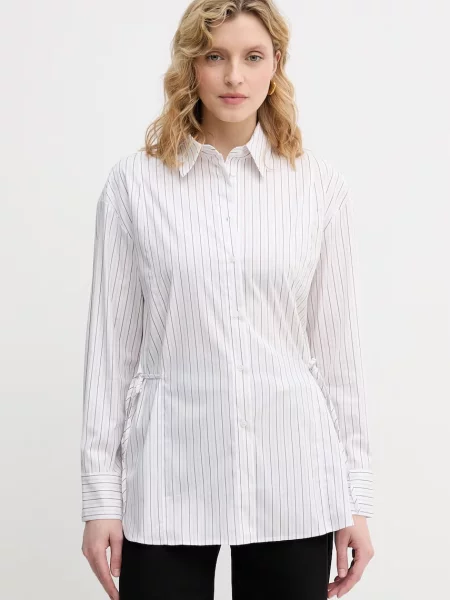 Sisley cămașă pentru femei din alb