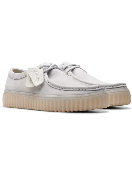 Pantofi Clarks alb