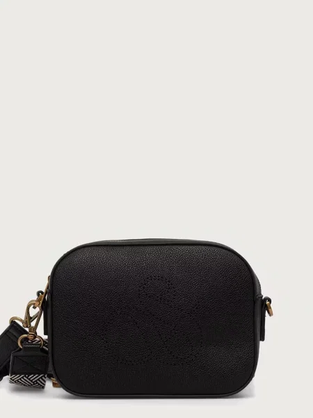 Scotch & Soda torebka crossbody z imitacji skóry czarna